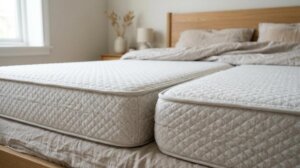 Én stor topmadras eller to? Fordele, ulemper og hvad der passer bedst til en dobbeltseng