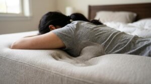 Trykaflastende madras mod ømme skuldre og hofter (visco): Sådan vælger du rigtigt